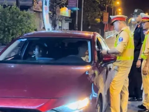 Cán bộ quản lý thị trường bị phạt 80 triệu đồng, có nồng độ cồn kịch khung