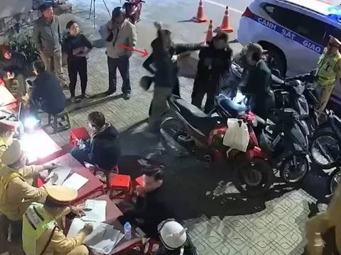 Đối tượng dùng kéo đâm cảnh sát cơ động ở Thái Nguyên có nồng độ cồn thế nào?