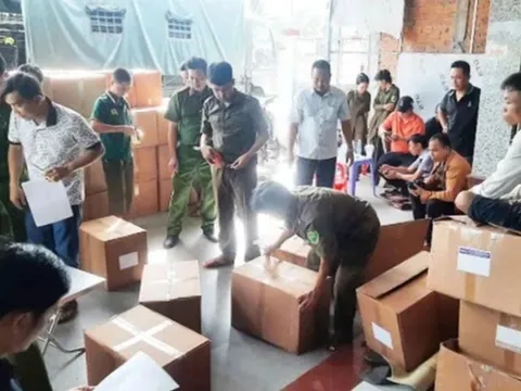 Tại 1 xã phát hiện gần 8 tấn sữa, thực phẩm chức năng không nguồn gốc xuất xứ, là xã nào?