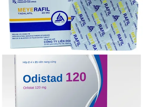 Danh sách 3 loại thuốc trị rối loạn cương dương, béo phì và giảm đau hạ sốt vừa bị Bộ Y tế thu hồi giấy đăng ký