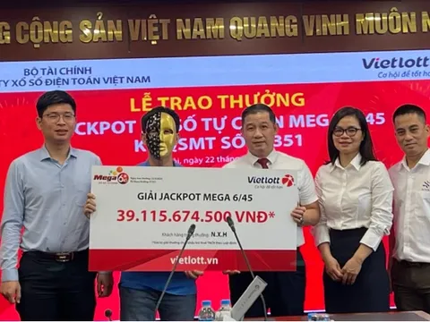 Cụ ông U80 nhận giải Jackpot 39 tỉ đồng nhìn như thanh niên: Vietlott lý giải bất ngờ
