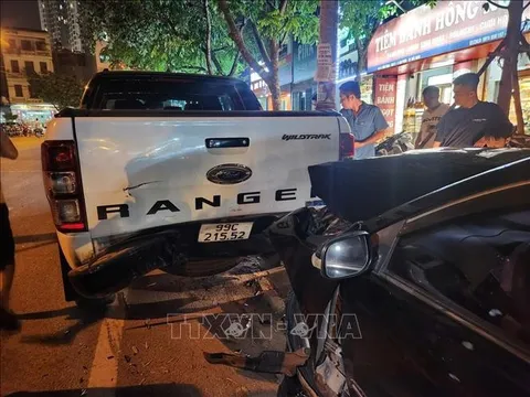 Cách chức Đội trưởng phòng cháy chữa cháy uống rượu gây tai nạn giao thông