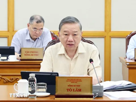 Tổng Bí thư Tô Lâm: Kịp thời tháo gỡ khó khăn, vướng mắc khi vận hành bộ máy mới