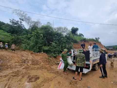 Hình ảnh đẹp của công an xã ở Phú Thọ