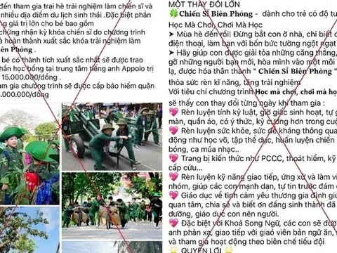 Người phụ nữ bị lừa 600 triệu đồng khi đăng ký tham gia trại hè cho con