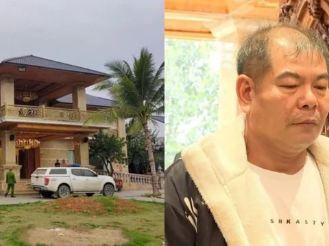 Kinh ngạc bên trong căn biệt thự bề thế của giang hồ Tuấn 'trắng' vừa bị bắt
