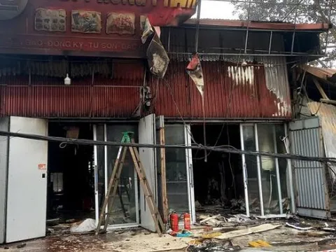 Xót xa: Cháy quán trà chanh, bé gái 2 tuổi tử vong thương tâm