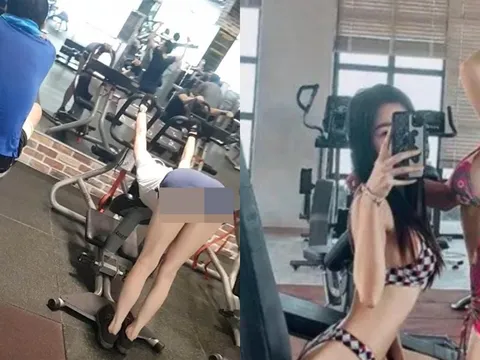 Đỏ mặt với trang phục hở hang phồn thực của nữ học viên, nam HLV phòng gym phát ngôn gây tranh cãi