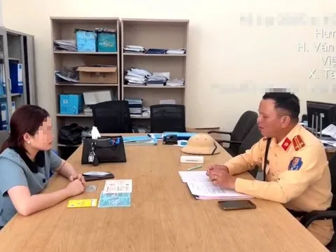 Nữ tài xế lái ô tô đi ngược chiều trên cao tốc Hà Nội - Hải Phòng bị phạt bao nhiêu tiền?