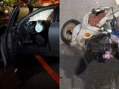 Clip: Hãi hùng khoảnh khắc nữ tài xế xe máy bị BMW tông bay hàng chục mét, tử vong thương tâm
