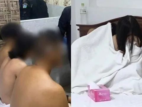 Đột kích bắt tại trận gái mại dâm trong tình trạng không mảnh vải che thân phục vụ khách: Lộ diện tú ông 18 tuổi