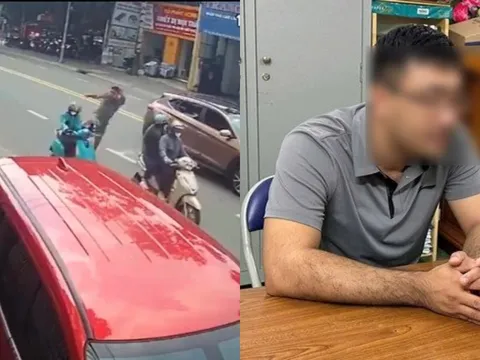 Lời khai của người đàn ông đi ô tô đạp ngã nữ tài xế xe ôm công nghệ
