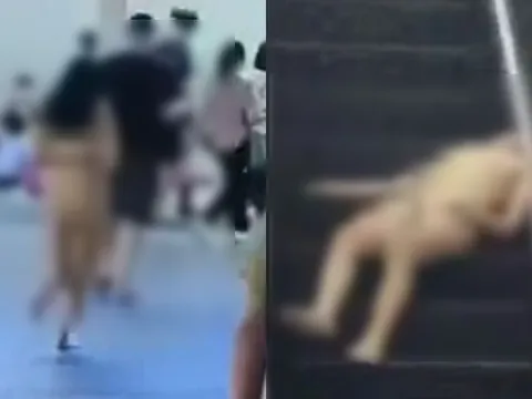 Cô gái trẻ không mảnh vải che thân bị thương ngã gục trên thang cuốn: Nhân chứng kể lại giây phút 'không tin vào mắt mình'