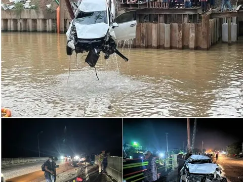 Lời kể hãi hùng của nạn nhân bị ô tô tông văng xuống sông về khoảnh khắc định mệnh "tiếng ầm ầm phía sau như pháo nổ"