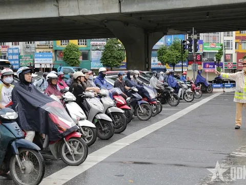 Hà Nội: Phòng chống bão số 3, Cảnh sát giao thông ra khuyến cáo
