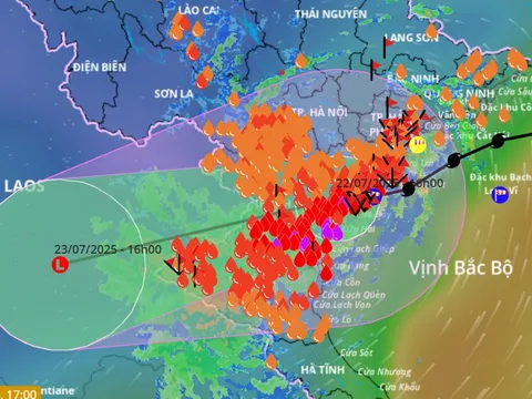 Dự báo thời tiết ngày 23/7/2025: Tin mới nhất về bão số 3 Wipha, mưa lớn tập trung ở đâu?