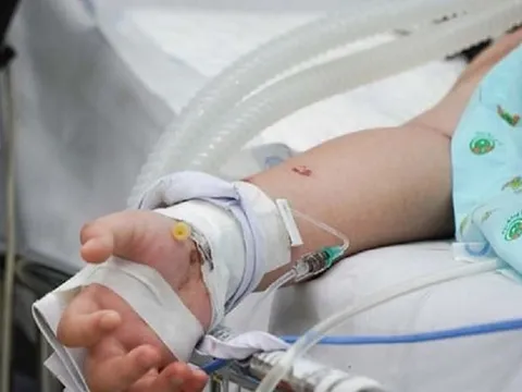 Sức khỏe em bé sau khi ngã từ cửa sổ tầng 2 của khách sạn Cúc Phương Mebi Hotel