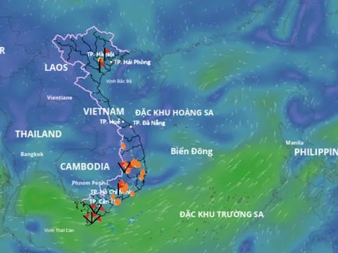 Dự báo về số lượng cơn bão có thể hình thành trên Biển Đông trong tháng 9/2025