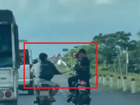 Triệu tập, xử lý 6 thanh niên đi xe máy không đội mũ bảo hiểm, gây náo loạn trên quốc lộ 1A