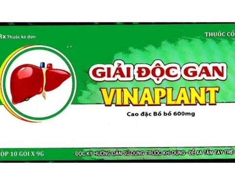 Công ty Cổ phần dược phẩm Thành Phát bị xử phạt vì lý do liên quan đến sản phẩm thuốc Giải độc gan Vinaplant