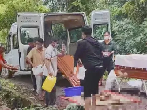 Bí ẩn xe máy cháy trơ khung bên cạnh thi thể trong nghĩa trang