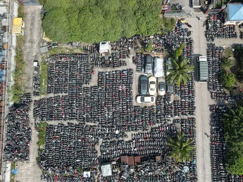 Sắp đấu giá hơn 1.200 xe máy vi phạm: Mức giá từ 370 nghìn đồng đến hơn 1 triệu đồng 1 chiếc