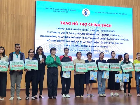 Hơn 17.000 phụ nữ sinh đủ 2 con trước 35 tuổi sẽ được nhận 3-5 triệu đồng