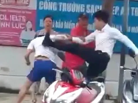 Công an phường Bắc Nha Trang thông tin chính thức về vụ người đàn ông xông phi người khác tại cổng trường học