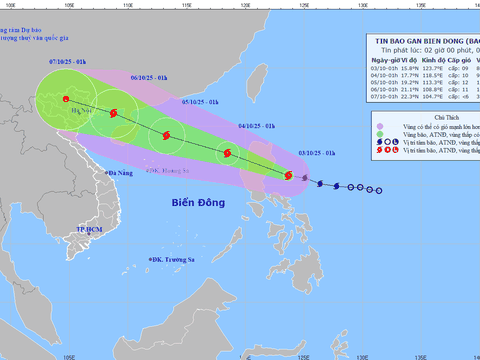 Bão MATMO tăng cấp, di chuyển nhanh, đường đi và cấp độ mạnh như thế nào?