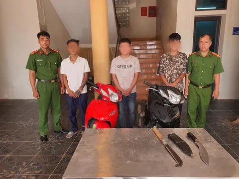 Bắt giữ nhóm đối tượng côn đồ ở Nghệ An, lý do gây sững sờ