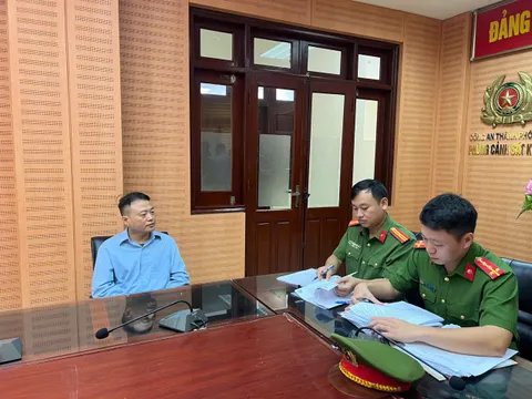 Hình ảnh mới nhất của Shark Bình tại Công an Hà Nội sau khi bị khởi tố hôm 10/10