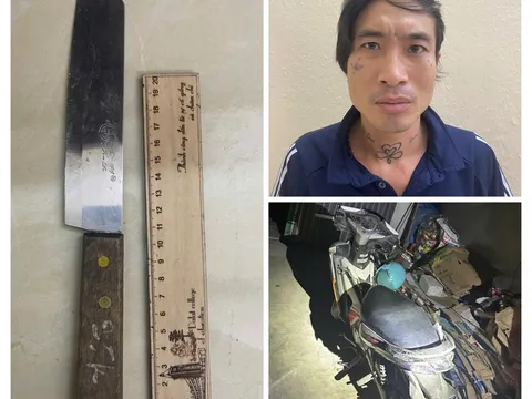 Bắt giữ Vũ Văn Đóa vì cướp xe máy của người cùng thôn