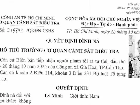 Lý Minh đầu thú sau khi đọc báo
