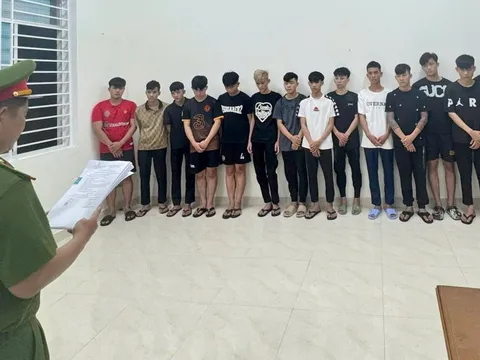 Tạm giam 15 đối tượng thanh thiếu niên vì làm điều này