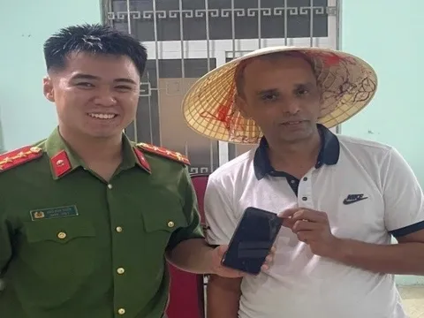 Hình ảnh đẹp của người chiến sĩ Công an Thủ đô