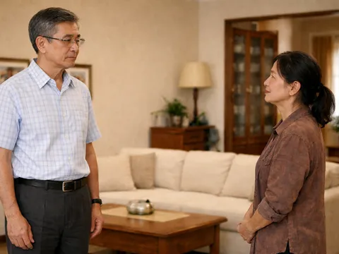 Con dâu bắt gặp bố chồng và giúp việc trong nhà tắm, sự thật khiến cô bàng hoàng quay mặt đi và nỗi xấu hổ dâng trào