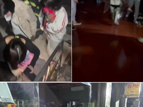 Bà "hỏa" ghé thăm quán cà phê ca nhạc ở Hà Nội ngày giáp Tết, 15 người bị mắc kẹt được giải cứu