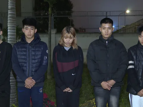 5 thanh, thiếu niên vừa bị bắt vì giết người và gây rối trật tự công cộng ở Thanh Hóa là những ai?