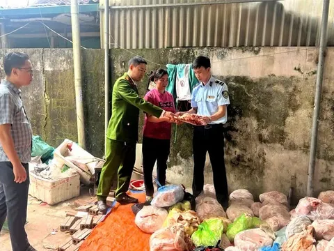 Thanh Hóa: Hãi hùng 4 tấn thực phẩm không rõ nguồn gốc cấp đông bán cho các quán nướng vỉa hè, quán lẩu, quán nhậu, quán ăn vặt