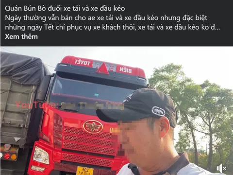 Tài xế xe tải bị quán bún bò ở Huế từ chối phục vụ nói gì?