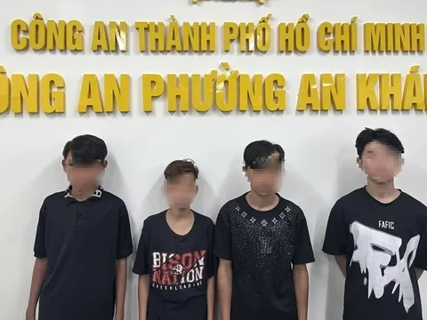 Bắt 4 thiếu niên dùng 2 xe máy trộm cắp tài sản: Bất ngờ về độ tuổi