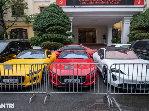 Sửng sốt trước dàn siêu xe, mô tô, vàng, đồng hồ bị thu giữ của Mr Pips