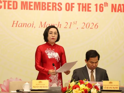 500 người trúng cử đại biểu Quốc hội khóa XVI