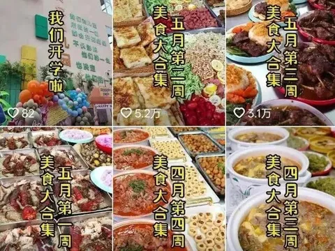 Trường mẫu giáo gây bão mạng khi 'khoe' thực đơn đầy ắp tôm hùm, bào ngư cho học sinh