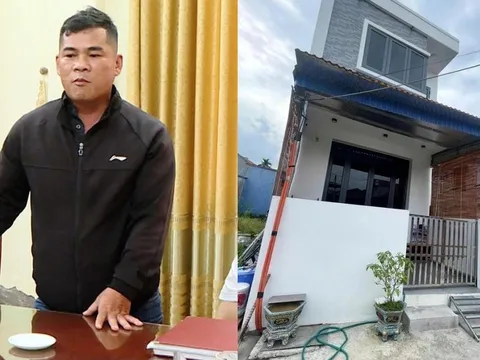 Chủ nhà xây nhầm trên đất người khác nói hiện rất khó khăn, nếu phá nhà không biết ở đâu