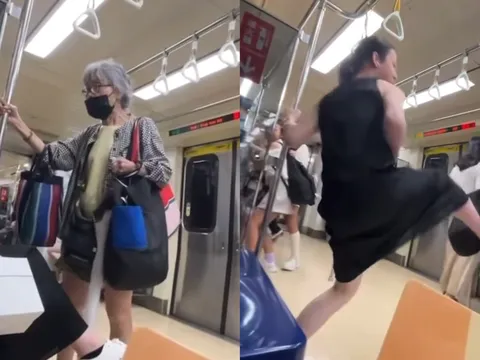 Drama náo loạn trên tàu điện: Cụ bà 73 tuổi bị bắt sau màn tung cước chấn động, quá khứ bất ngờ bị phanh phui