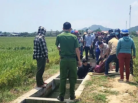 Phát hiện thi thể người phụ nữ dưới mương nước ở Bình Định: Hiện trường đau xót