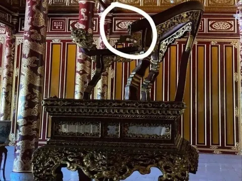 Tiết lộ nhân thân đối tượng bẻ gãy ngai vàng trong điện Thái Hòa, Đại nội Huế