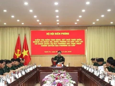 Sắp xếp, sáp nhập, tổ chức lại Bộ đội Biên phòng