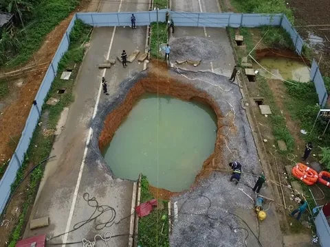 Bắc Kạn: Dừng tìm kiếm nạn nhân nghi mất tích trong "hố tử thần" sau hơn 2 tuần